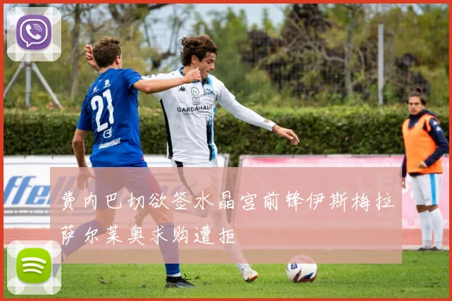 费内巴切欲签水晶宫前锋伊斯梅拉萨尔莱奥求购遭拒