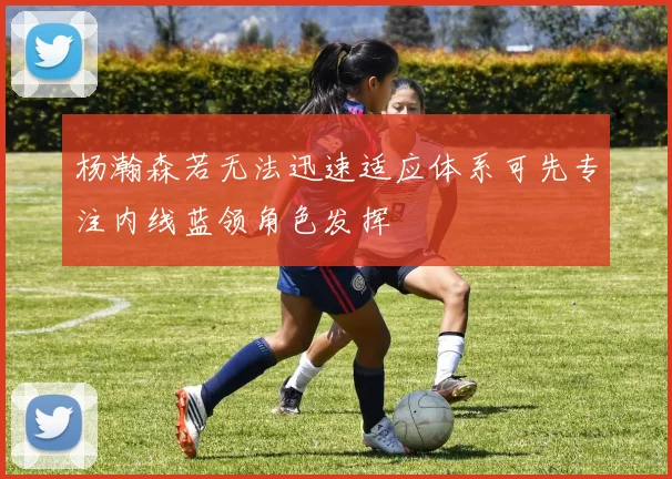 杨瀚森若无法迅速适应体系可先专注内线蓝领角色发挥